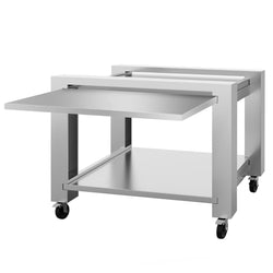 Elektryczny piec do pizzy Power - 6+6 34cm - Cyfrowy - włącznie z okapem, ramą podstawy i zestawem kółek