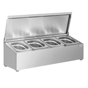 Nadstawna półka na przyprawy - 4x GN 1/6 - Prime Gastro