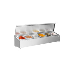 Nadstawna półka na przyprawy - 6x GN 1/6