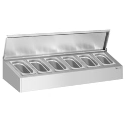 Nadstawna półka na przyprawy - 6x GN 1/4