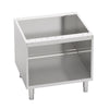 Open Base Cabinet - 600x550x600mm - 0.30m³ - Stainless Steel - Series 600