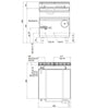 Gas Bratt Pan - 80L - 20kW - with Water Fill Tap