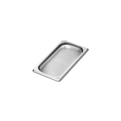 (6 szt.) Pojemnik GN ze stali nierdzewnej - GN 1/3 - 20mm - perforowany