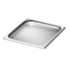 (6 sztuk) Pojemniki ze stali nierdzewnej GN 2/3 – wysokość: 20 mm
