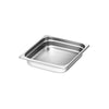 (6 sztuk) Pojemniki ze stali nierdzewnej GN 2/3 – z otworami – wysokość: 65 mm