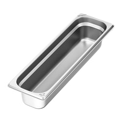 Edelstahl GN - Behälter 2/4 - Höhe 100mm