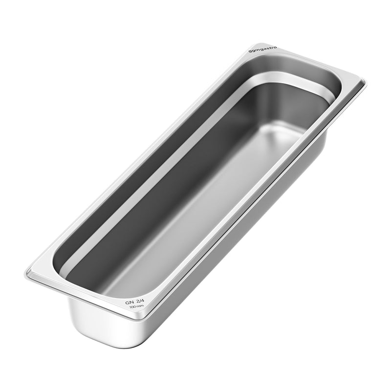 Edelstahl GN - Behälter 2/4 - Höhe 100mm