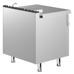 Patelnia gazowa uchylna - 60L - 20,5kW - przechył ręczny (koło) - z dopustem wody