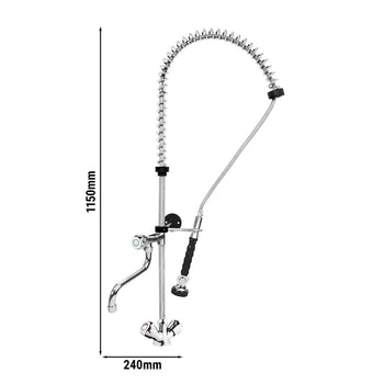 Prysznic z jednym otworem 13000 - z kranem mieszającym - Prime Gastro