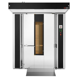 Piec piekarniczy gazowy - obrotowy - z ekranem dotykowym - bez wózka