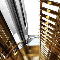 Piec piekarniczy gazowy - obrotowy - z ekranem dotykowym - bez wózka