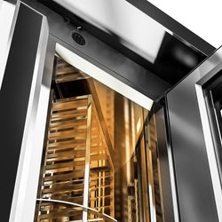 Piec piekarniczy gazowy - obrotowy - z ekranem dotykowym - bez wózka