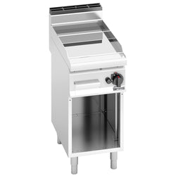 Gazowa płyta grillowa - 6,9 kW - gładka - z błyszczącą powierzchnią