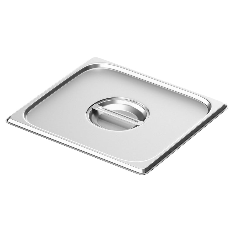 Pokrywa GN GN 2/3 - ze stali nierdzewnej - 355x324x28mm