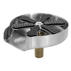 Płukacz do szklanek wpuszczany - do zlewu - G3/8" - zintegrowany regulator strumienia