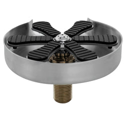 Płukacz do szklanek wpuszczany - do zlewu - G3/8" - zintegrowany regulator strumienia
