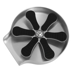 Płukacz do szklanek wpuszczany - do zlewu - G3/8" - zintegrowany regulator strumienia