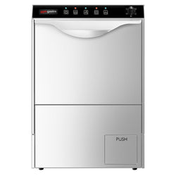 Zmywarka podblatowa do naczyń - Sterowanie elektromechaniczne - 3,55kW - kosz 500x500mm - z dozownikami detergentu i nabłyszczacza oraz pompą spustową