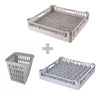 Double-skinned Commercial Dishwasher - Digital Controls - 3.55kW - with Drain, Rinse Aid & Detergent Pumps