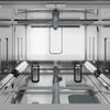 Double-skinned Commercial Dishwasher - Digital Controls - 3.55kW - with Drain, Rinse Aid & Detergent Pumps