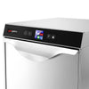 Double-skinned Commercial Dishwasher - Digital Controls - 3.55kW - with Drain, Rinse Aid & Detergent Pumps