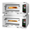Piec do pizzy – gazowy – 4+4x 34 cm – manualny – z ramą pośrednią