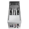 Commercial Countertop Gas Fryer - 8 litres - 6.6kW - with drain tap