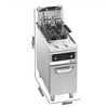 Frytkownica – gazowa – 20 L – 17,5 kW – z filtrowaniem oleju i automatycznym podnoszeniem kosza