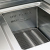 Free Standing Gas Twin Tank Fryer - 15+15 litres - 25.4kW - Manual - with drain tap