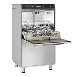 Zmywarka dwuścienna – cyfrowa – 6,75 kW – z dozownikiem detergentu, nabłyszczacza i pompą spustową