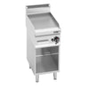 Płyta grillowa – gazowa – gładka – 4 kW – z podstawą