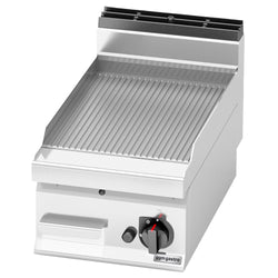Gazowa płyta grillowa - 6,9 kW - ryflowana