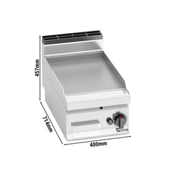 Gazowa płyta grillowa - 6,9 kW - Gładka