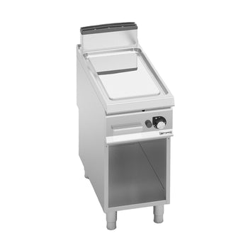 Commercial Gas Griddle - 10.0kW - Smooth Plate - Cooking area: 400x900mm - on Stand