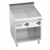 Płyta grillowa – gazowa – gładka i ryflowana – 20 kW – seria LORENZO