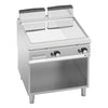 Płyta grillowa – gazowa – gładka i ryflowana – 20 kW – seria PAOLO