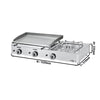Commercial Gas Griddle - 8.7kW - Smooth Plate - Cooking area: 583x395mm