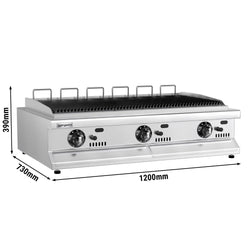 Gazowy grill wodny - 15,6 kW