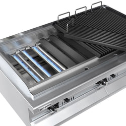 Grill gazowy BERLIN - 1360 mm - stal nierdzewna