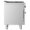 Kuchnia gazowa - 39,5kW - 6 palniki - z piekarnikiem gazowym statycznym - 6kW