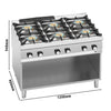 Kuchenka – gazowa – 60 kW – z 6 palnikami – model o dużej mocy