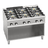 Kuchenka – gazowa – 44 kW – z 6 palnikami