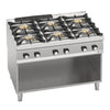 Kuchenka – gazowa – 44 kW – z 6 palnikami