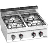 Kuchenka – gazowa – 21,5 kW – z 4 palnikami