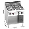 Kuchenka – gazowa – 21,5 kW – z 4 palnikami