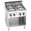 Kuchenka – gazowa – 21,5 kW – z 4 palnikami