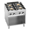 Kuchenka – gazowa – 28 kW – z 4 palnikami