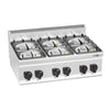Kuchenka – gazowa – 28,5 kW – z 6 palnikami