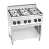 Kuchenka – gazowa – 28,5 kW – z 6 palnikami