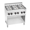 Kuchenka – gazowa – 28,5 kW – z 6 palnikami
